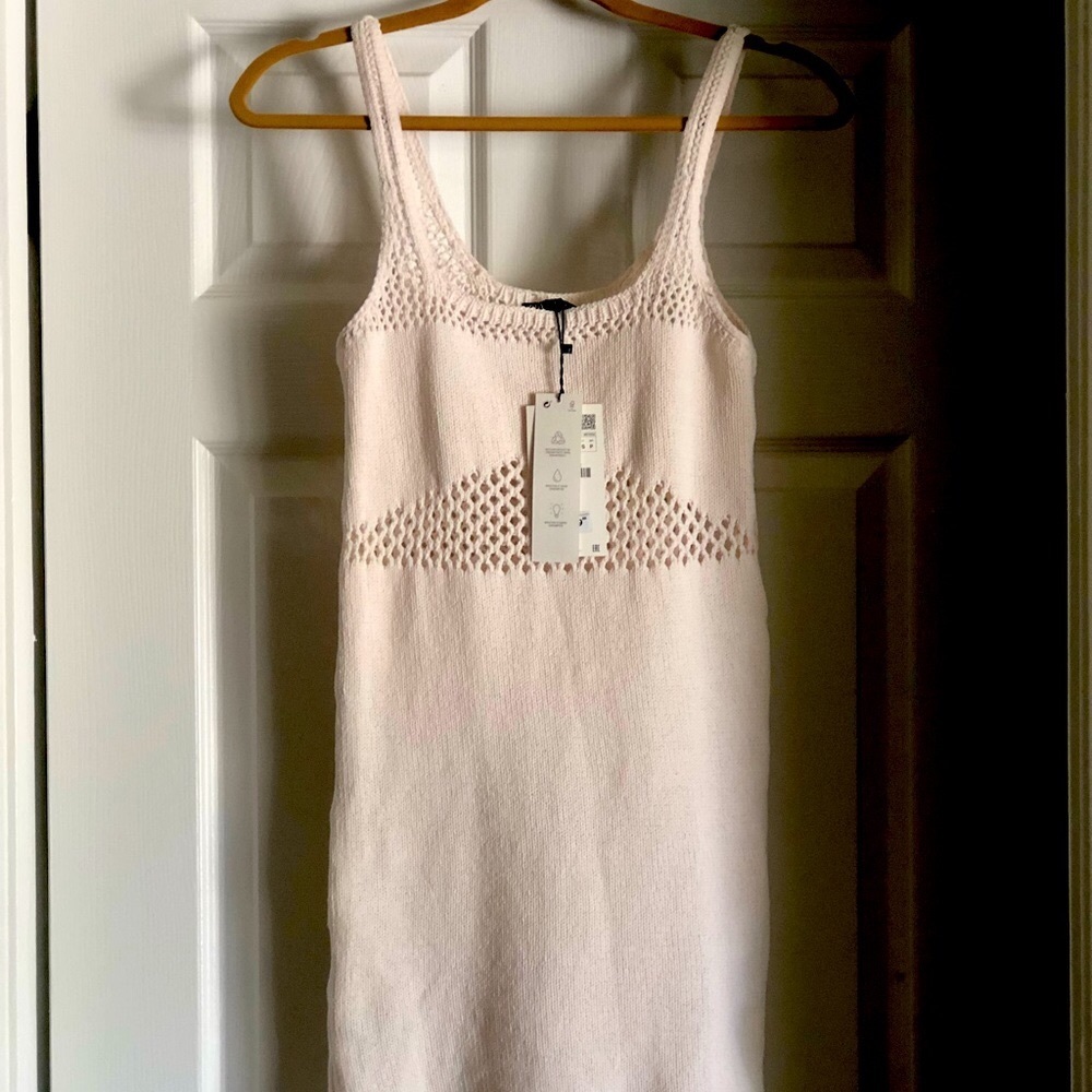 Zara cream dress